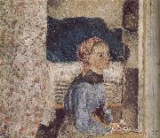 Camille Pissarro, farm girl